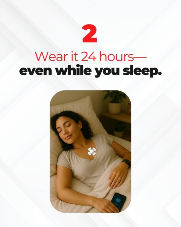 Wear the patch for 24hrs