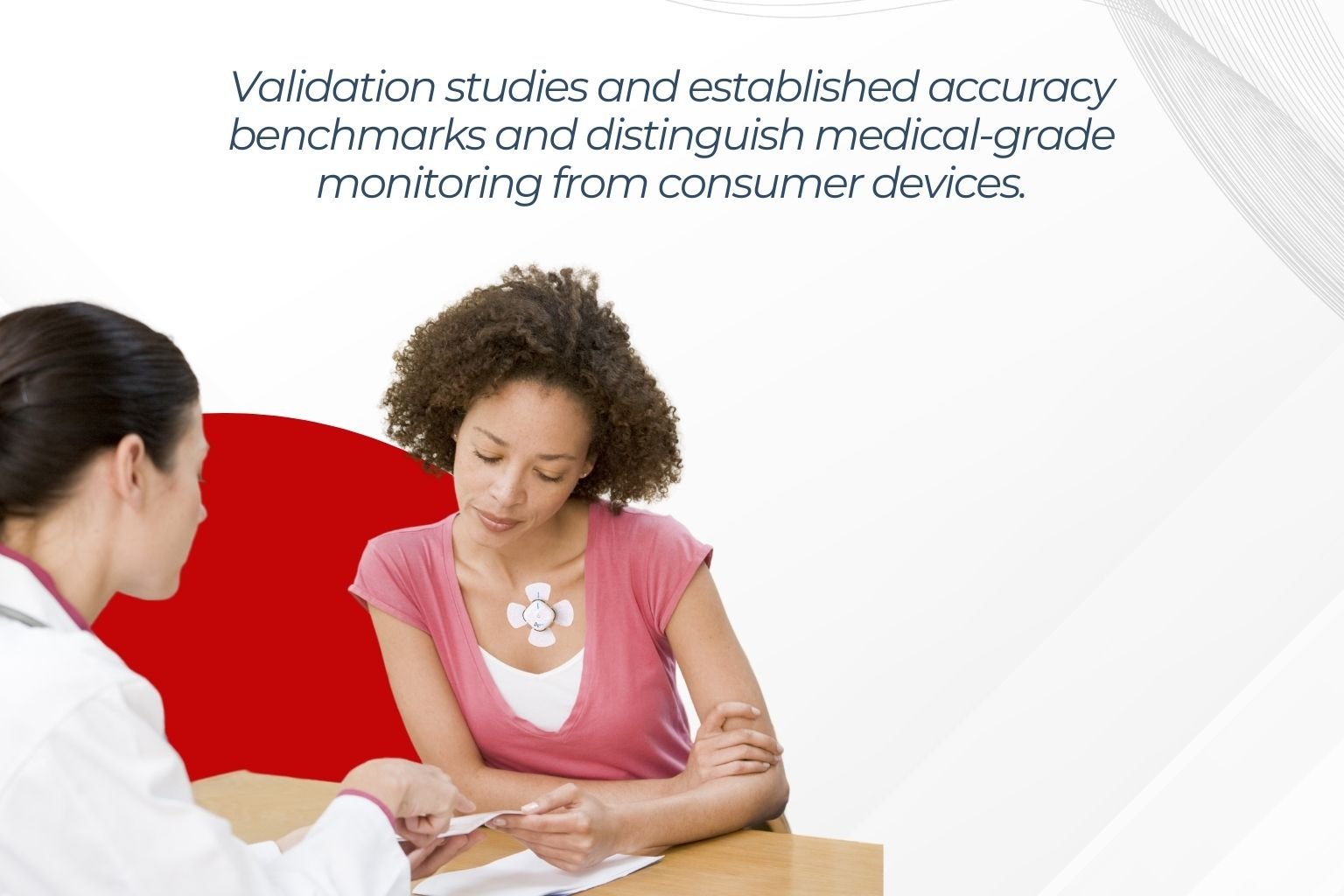 Medical-grade blood pressure device in a clinical environment