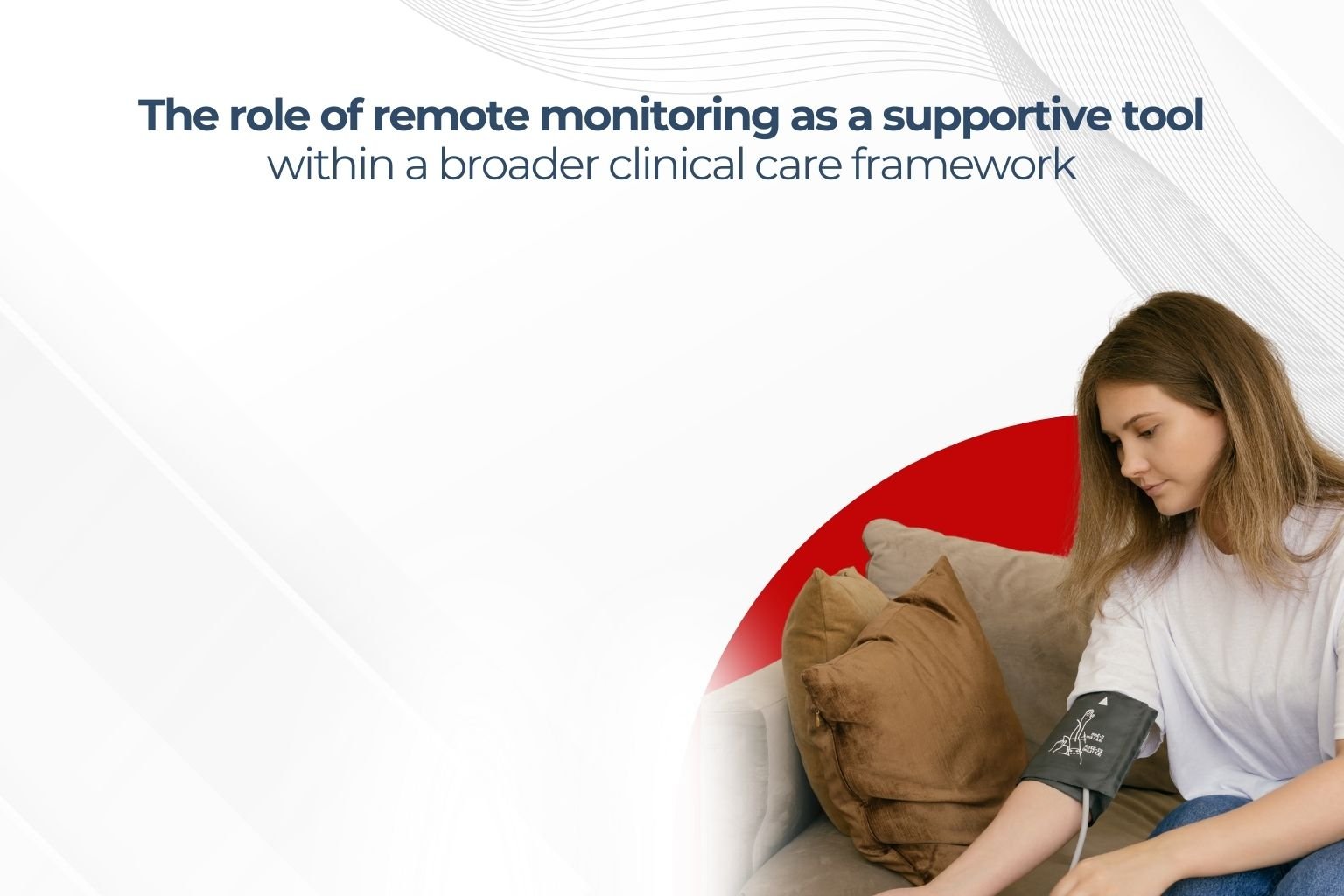 Concept image illustrating the limitations of digital health tools in clinical care