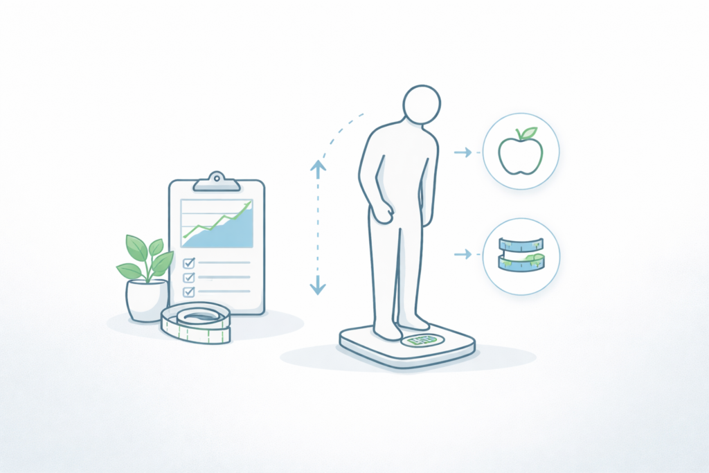 3. Keep Track of Your Weight and Body Changes