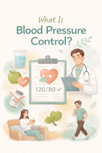 What is blood pressure control